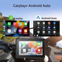 Load image into Gallery viewer, MITNOTY Motorcycle CarPlay & Android Auto, 6.5 Inch Wireless Carplay Screen with GPS Navigation, IP67 Waterproof Touchscreen, Bluetooth, Portable Screen for Motorbike, Dual Bluetooth, Siri, G-Assist_2509