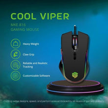 Load image into Gallery viewer, MKETech Electronics Wired Gaming Mouse - Computer Corded Mouse with 6 Programmable Buttons, Up to 7200 DPI Optical Sensor, RGB Lighting, for PC Laptop, Black (Cool Viper)_5980