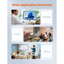 Load image into Gallery viewer, MOGOOD 2 Port Ethernet Switch,RJ45 Splitter 1 to 2,Gigabit Network Splitter, Black_617