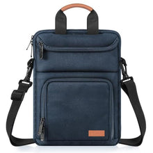 Load image into Gallery viewer, MoKo 9-11 Inch Tablet Sleeve Bag - Carrying Case Fits iPad Air, Pro 11, Tab S8/S9, with Shoulder Strap, Handle and Pockets, Indigo_1