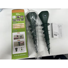 Load image into Gallery viewer, Mole Repellent Solar Powered Ultrasonic,Deer Repellent Devices,Gopher Trap Groundhog Repeller,Sonic Spikes Get Rid of All Pests Vole, Chipmunk,Cat,Skunk,Snake,Mole Trap for Lawn, Garden Yard (4P), Green_1