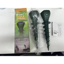 Load image into Gallery viewer, Mole Repellent Solar Powered Ultrasonic,Deer Repellent Devices,Gopher Trap Groundhog Repeller,Sonic Spikes Get Rid of All Pests Vole, Chipmunk,Cat,Skunk,Snake,Mole Trap for Lawn, Garden Yard (4P), Green_733