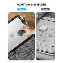 Load image into Gallery viewer, MOMAX Universal Travel Adapter, PD 35W Fast International Power Adapter, 3 USB C & 2 USB A, Worldwide Travel Plug Adapter, International Power Adapter for Europe, USA, Japan, Australia (Type C/A/G/I), Black_1158
