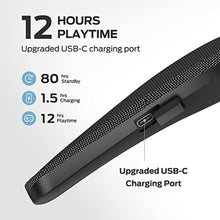 Load image into Gallery viewer, Monster Boomerang Neck Speaker Bluetooth Wireless, Black_1883
