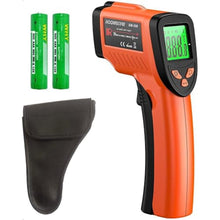 Load image into Gallery viewer, MOONASCEND Infrared Thermometer Gun, -58F to 1022F, 12:1 Non-Contact, OrangeFtoF_1