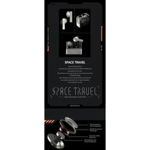 Load image into Gallery viewer, Moondrop Space Travel TWS Earphone Bluetooth 5.3 Noise Canceling True Wireless Stereo IEMs(Black)_1