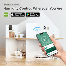 Load image into Gallery viewer, MORENTO Smart Humidifiers for Bedroom Large Room Home, 6L Cool Mist Top Fill Humidifier with Essential Oil Diffuser, Smart App & Voice Control, for Nursery & Plants, White, 1 Pack + 7 Color NightLight_407