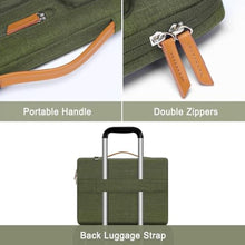 Load image into Gallery viewer, MOSISO 360 Protective Laptop Shoulder Bag, 15 inch Computer Bags, OliveGreen_897