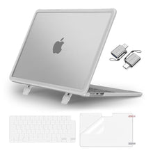 Load image into Gallery viewer, MOSISO Compatible with MacBook Air 13 inch Case M5 M4 M3 M2, Matte Clear, MatteClear_1