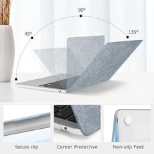 Load image into Gallery viewer, MOSISO Compatible with MacBook Air 13 inch Case M5 M4 M3 M2, Blue_205