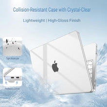 Load image into Gallery viewer, MOSISO Compatible with MacBook Neo Case 13 inch 2026 A3404 A18 Pro Chip, Clear_94