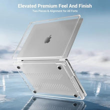 Load image into Gallery viewer, MOSISO Compatible with MacBook Pro 14 inch Case M5 M4 M3 M2 M1 2026-2021, MatteClear_939