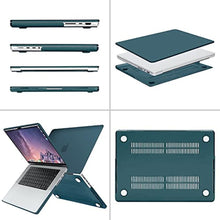 Load image into Gallery viewer, MOSISO Compatible with MacBook Pro 16 inch Case M5 2026 M4 2025 M3 M2 M1 2024-2021 A3429 A3428 A3403 A3186 A2991 A2780 A2485, Protective Hard Shell&Keyboard Cover&Screen Film&Pouch, Deep Teal, DeepTeal_8273