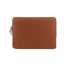 Load image into Gallery viewer, MOSISO Laptop Sleeve Compatible 13-13.3 Inch 2010-2019 MacBook Air/Pro Retina/MacBook Pro USB-C/Surface Book/Surface Laptop, PU Leather Super Padded Bag Waterproof Protective Case, Black_8697