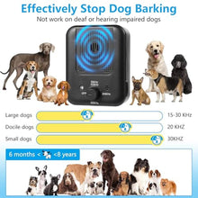 Load image into Gallery viewer, MOXIAOYAN Ultrasonic Dog Bark Deterrent Devices, Anti Barking Device for Dogs with 3 Modes Indoor & Outdoor, Safe for Dogs & Human Portable with 3 Modes, Dog Training & Behavior Aids, Bark Box_51