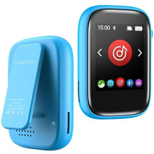 Load image into Gallery viewer, MP3 Player with Sports Clip, Small Music Player with Bluetooth 5.3, Touch Screen, Built-in Speaker, Voice Recorder, FM Radio, Expandable Storage up to 256GB(Blue)_1