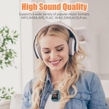 Load image into Gallery viewer, MP3 Player with Sports Clip, Small Music Player with Bluetooth 5.3, Touch Screen, Built-in Speaker, Voice Recorder, FM Radio, Expandable Storage up to 256GB(Blue)_2184