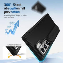 Load image into Gallery viewer, MRRSIWEI Wrist Strap Case for Samsung Galaxy Z Fold 7 with Screen Protector, Military Grade Shockproof Protection Case with Camera Kickstand Cover for Samsung Galaxy Z Fold7.Strap Black_1087