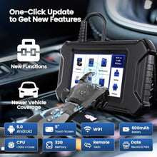 Load image into Gallery viewer, MUCAR CS6 OBD2 Scanner Diagnostic Tool, Engine Transmission BCM Car Scanner, ABS Code Reader, SRS TPMS Scan Tool, 7 Reset Service, Oil/EPB/SAS/TPMS/DPF/Throttle/ABS Bleed, Auto VIN, Free Update_7367