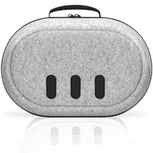 Load image into Gallery viewer, Nabalch Hard Carrying Case Compatible with Meta Quest 3S/3 Accessories, Custom Storage Space for VR Gear/Elite Head Strap/Controllers/Adapter/AA Batteries, with Lens Cover for Travel and Protection, Grey_1