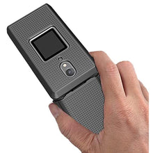 Load image into Gallery viewer, Nakedcellphone Combo for CAT S22 Flip Phone Case with Belt Clip - Black_8289