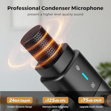 Load image into Gallery viewer, NearStream AM25X Gen2 XLR/USB Condenser Microphone with Desk Stand_1710