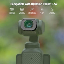 Load image into Gallery viewer, NEEWER Magnetic ND Filter Set Compatible with DJI Osmo Pocket 3 / Pocket 4 / Xtra Muse, Variable ND2-32 Black Diffusion 1/4 CPL 0.72x Wide Angle Lens + Screen Protector Accessories_17