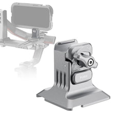 Load image into Gallery viewer, NEEWER Phone Tripod Mount with Arca Type Base, 1/4" Threads, Quick Release Clamp Compatible with iPhone 16 Pro Max S25 Ultra Phone Cage DJI RS4 Mini R4 Pro RS3 Pro RS2 RSC2, Silver, PA124_1