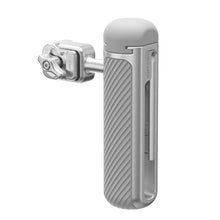 Load image into Gallery viewer, NEEWER Quick Release Side Handle with Anti Off Cold Shoe, 360 Rotation, Nonslip Grid, Compatible with iPhone 16 Pro 16 Pro Max S25 Ultra Phone Cage Accessories, Silver + Gray, PA045, SilverGray_1