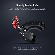 Load image into Gallery viewer, NEEWER Super Clamp with Cold Shoe & 1/4 Inch 3/8 Inch Thread Holes, ST81, Red_1065