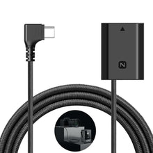Load image into Gallery viewer, NEEWER USB C to NP-FZ100 Dummy Battery 8.2V Output, Replaces NP-FZ100 Battery, Compatible with Sony FX3 FX30 ZV-E1 A1 A6600 A6700 A7III A7IV A7C A7CII A7CR A7RIII A7RIV A7RV A7SIII A9 A9II, TC-FZ100_1