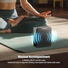 Load image into Gallery viewer, NEEWER VA02 Voice Amplifier with Wireless Microphone, Portable Mini USB C Rechargeable Noise Cancelling Sound Speaker Megaphone & Mic Set, 10Hrs, 15m Range for Classroom Teachers Trainers Tour Guides_4