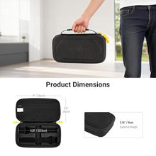 Load image into Gallery viewer, NEEWER Wireless Microphone Case Compatible with JBL PartyBox Dual Mic System, Hard Shell Handheld Travel Carrying Bag for Singing or Karaoke, for Receivers, Batteries, Adapters, Cables and more, PD033, Black_18