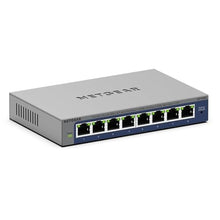 Load image into Gallery viewer, NETGEAR 8-Port Gigabit Ethernet Easy Smart Managed Network Switch (GS108E), Gray_1