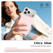 Load image into Gallery viewer, Newseego for iPhone 17 Pro Max Case with Camera Control Button, Solid Color Liquid Silicone Case for Women Girls Men Anti-Scratch Lining Shockproof Drop Protective Cover for iPhone 17 Pro Max-Pink_896