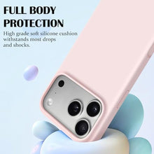 Load image into Gallery viewer, Newseego for iPhone 17 Pro Max Case with Camera Control Button, Solid Color Liquid Silicone Case for Women Girls Men Anti-Scratch Lining Shockproof Drop Protective Cover for iPhone 17 Pro Max-Pink_897