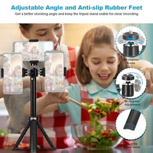 Load image into Gallery viewer, NexiGo Lightweight Mini Tripod for Camera/Phone/Webcam, Extendable Stand, for NexiGo Logitech Webcam C920 C922 C925e C922x C930e C930 C615 Brio and Other Lightweight Devices with 1/4" Thread, Black_7981
