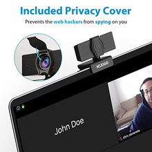 Load image into Gallery viewer, NexiGo N60 1080P Webcam with Microphone, Software Control & Privacy Cover, USB HD Computer Web Camera, Plug and Play, for Zoom/Skype/Teams, Conferencing and Video Calling, Black_6442