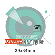 Load image into Gallery viewer, NFHK Camera SD SDHC SDXC to High-Speed Extreme Compact Flash CF Type I Memory Card Adapter, Blue_148