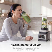 Load image into Gallery viewer, Ninja BN751 Professional Plus DUO Blender, 1400 Peak Watts, 3 Auto-IQ Programs for Smoothies, Frozen Drinks & Nutrient Extractions, 72-oz. Total Crushing Pitcher & (2) 24 oz. To-Go Cups, Black_4072
