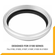 Load image into Gallery viewer, NiSi - NC UV (Silver Frame), Camera Lens Protector Filter for Fujifilm X100 Series (X100, X100S, X100F, X100T, X100V, X100VI), Ultraviolet Filter, UV Protection, Optical Glass, Waterproof Nano Coating_1210