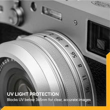 Load image into Gallery viewer, NiSi - NC UV (Silver Frame), Camera Lens Protector Filter for Fujifilm X100 Series (X100, X100S, X100F, X100T, X100V, X100VI), Ultraviolet Filter, UV Protection, Optical Glass, Waterproof Nano Coating_1213