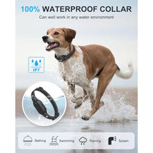 Load image into Gallery viewer, No Shock Dog Training Collar with Remote 2000ft Range, Strong Vibrating Dog Collar Beep and Vibration Only, Waterproof & Rechargeable Vibration Collar for Small Medium Large Dogs(15-120 lbs)-No Prongs, Black_7775