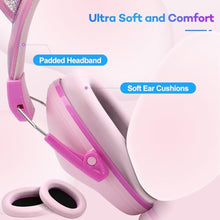 Load image into Gallery viewer, Noise Cancelling Headphones for Kids, Kids Ear Protection 28dB SNR Noise Reduction Ear Muffs for Toddler/Children, Noise Cancelling Headphones Hearing Protection for Fireworks/Monster Truck, Pinl_1645