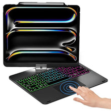 Load image into Gallery viewer, NOKBABO Keyboard Case for iPad Pro 13 inch & iPad Air 13, Pro 12.9 - Black_1