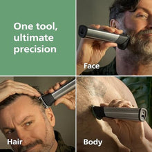 Load image into Gallery viewer, Norelco Philips All-in-One 9000 23-in-1 Trimmer, Face, Hair & Body, Steel_484