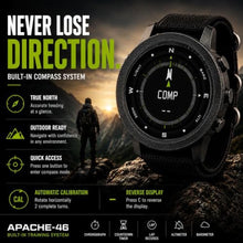 Load image into Gallery viewer, NORTH EDGE Apache 50mm 46mm Outdoor Digital Watch for Men, MMNylonBand_8595