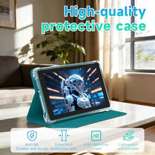 Load image into Gallery viewer, NOVOJOY 7 Inch Tablet with Case, Android 14 Tablet PC, 32GB Storage 8GB RAM Tabletsa Quad-Core Processor Android Tableta pc Dual Camera, WiFi, BT Computer Tabletas.(with Tablets Cover),Navy Blue, Navyblue_503