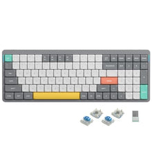 Load image into Gallery viewer, nuphy Air96 V2 Wireless Mechanical Keyboard,100 Keys Gaming Keyboard,Supports Bluetooth 5.1,2.4G and Wired Connection,for PC/Laptop/Windows/Mac -Grey Gateron Blue Switch_1