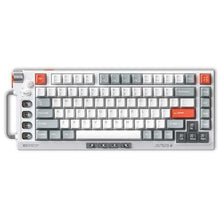 Load image into Gallery viewer, nuphy Field75 HE V2 75% Layout 83 Keys Gaming Keyboard with knobs, White_1